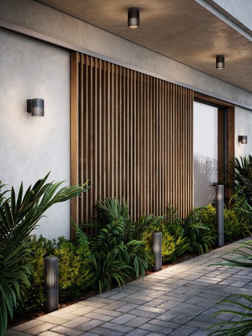 Aludra Wandleuchte | Seaside metallisch braun