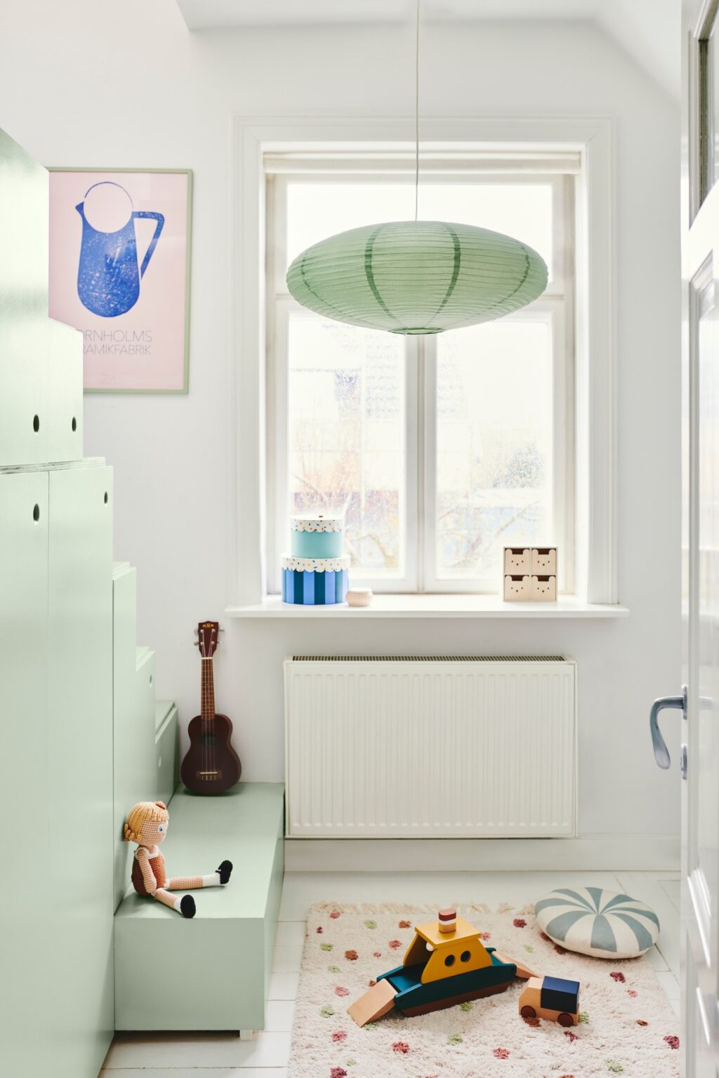 Villo 60 Lampenschirm | Staubgrün