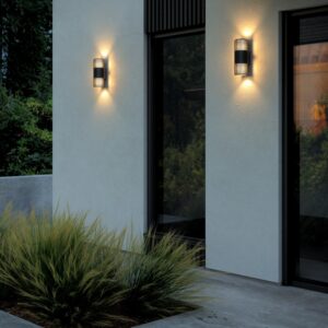 Aludra Double Wandleuchte | Seaside schwarz