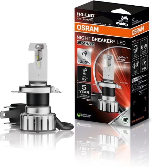 OSRAM NIGHT BREAKER LED SMART H4 für Motorräder